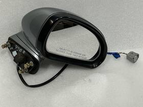 128-57296r Mitsubishi 2007 Eclipse Right Passenger Side View Door Mirror Gray Non-heated