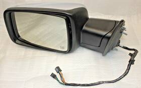 68096199ah Mopar Oem 2013-2015 Dodge Ram 1500 2500 6x9 Inch Left Mirror Chrome Heated Rm23