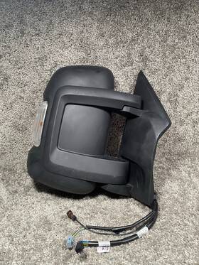 6zd77jxwaa Mopar Damage 2021 - 2024 Ram Promaster Left Driver Power Turn Signal Door Mirror Oem