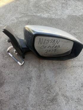 02-6803 Nissan 2017 Sentra Front Right Passenger Side Door View Mirror Oem E9