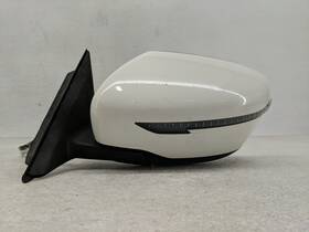 128-10165 Nissan 2017-2020 Rogue Driver Left Side View Power Door Mirror White G4swe
