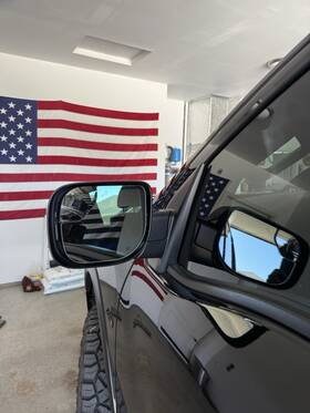 128-10303l Nissan 2017-2023 Titan Sv/pro-4x Lh Driver Side View Door Mirror Power Oem
