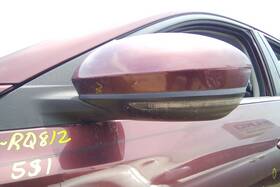 128-11662l Nissan 20 Sentra Lh Driver Side View Door Mirror With Turn Signal Oem Lkq