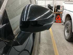 128-13460l Nissan Oem Side View Door Mirror For Rogue Left Blk Blk-text Pwr Heat Turn Bsa