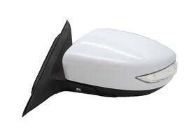 128-52218r Nissan 2013-2018 Altima Lh Drivers Side View Mirror - Powered/white Oem