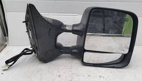 128-52873r Nissan 2006 Titan Passenger Rh Side Tow Package Door Mirror Oem