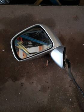 128-52912l Nissan Driver Left Side View Mirror Power Fits 07 Versa 191885