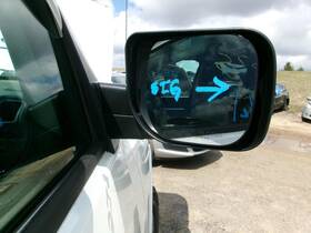 Nissan 128-52917r Passenger Side View Mirror Power Single Arm Mount Fits 07-08 Titan 2253722