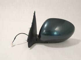 128-64287al Nissan Oem Side View Door Mirror For Juke Left Blu Pwr Tested Gd Cvr-scuff