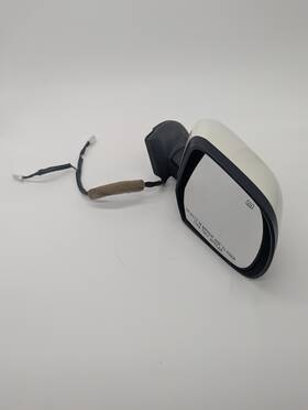 Nissan 128-64757l 2013-2017 Leaf White Passenger Side Mirror Power Heated With Camera
