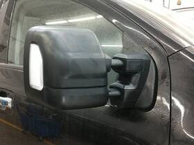 128-65566r Nissan Oem Side View Door Mirror For Titan Xd Right Blk-txt Pwr Heat Turn W-puddle