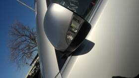 128-65807l Nissan Driver Side View Mirror Power With Surround Fits 17-19 Armada 1823470
