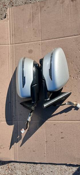 2084.6089 Nissan 16-2020 Rogue Left Right Side Door Exterior Mirror With Camera Oem Silver 2084.6089 Nissan 16-2020 Rogue Left Right Side Door Exterior Mirror With Camera Oem Silver