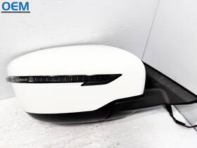 963013tb3c Nissan 2016 Rogue Right Passenger Side Door Mirror Heated With Signal White Oem