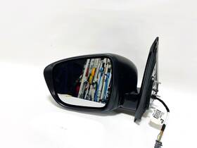 96302-9pj9b Nissan 18-20 Pathfinder Front Left Lh Side View Mirror Power Fold Black Oem