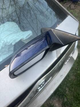 Ja00d Nissan 96302 2007-2012 Altima Oem Side View Door Mirror Driver 3-wire Blue