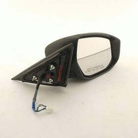 963733th1a Nissan Oem Side View Door Mirror For Altima Right Wht Pwr Blk-text Cvr-scuff