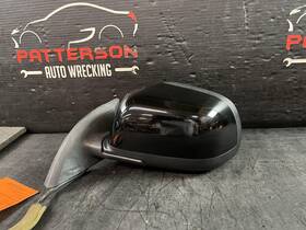 963741hk0h Nissan 13-17 Leaf Power Driver Left Side View Door Mirror Heated Super Black Kh3