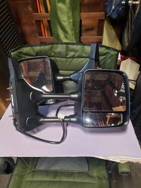 Tr00689 Nissan 04-15 Armada Or Similar Titan Towing Mirrors