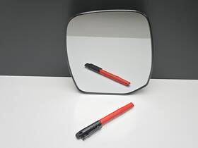 963661ja4a Oem 11-15 Nissan Quest Driver Side Mirror Glass With Blind Spot 963661ja4a Oem 11-15 Nissan Quest Driver Side Mirror Glass With Blind Spot