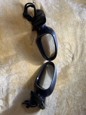 1k1857501hf9b9 Oem Vw Mirrors 05/2010 Jetta Rabbit Gti Eos 10 Pin Plus Great Condition Volkswagen