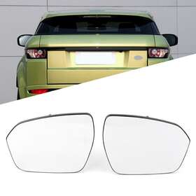 L538 Oginodaisukeus 420013870740 2pcs Rear View Mirror Glass For Land Rover Range Evoque 2012-2015 Us