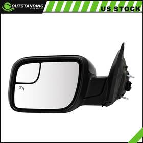 Ou180306parts Outstanding-carparts Driver Side Mirror Signal Puddle Heated 7 Pin Lh For 2016-2019 Ford Explorer