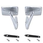 Pair-rear-view-door-fairlane-1967-1968-1969-69 Octane Lighting Ford Mustang Falcon Outside Chrome Side View Convex
