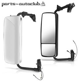Pac1086036701part Parts-autoclub Driver Passenger Pair Chrome Mirrors Complete Truck Fits 15-18 Volvo Vnl