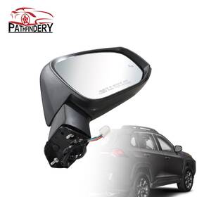 8791042e41 Pathfindery 1pc Right Side Power Heated Mirror Glass With Turn Signal For 2019-2024 Toyota Rav4
