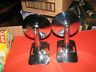 Pioneer Vintage Antique Strap On Spare Tire Side View Mirrors