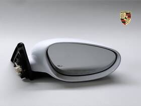010482 Porsche 1997- 2004 Boxster Right Power Mirror Passenger White Oem 010482 Porsche 1997- 2004 Boxster Right Power Mirror Passenger White Oem