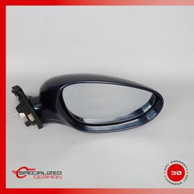 99673162000 Porsche 97-05 996 911 / 986 Boxster Right Side Rear View Door Mirror Blue Oem 99673162000 Porsche 97-05 996 911 / 986 Boxster Right Side Rear View Door Mirror Blue Oem