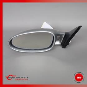 99773161900 Porsche 05-09 987 Cayman Boxster 911 Side Rear View Door Mirror Left Silver Oem