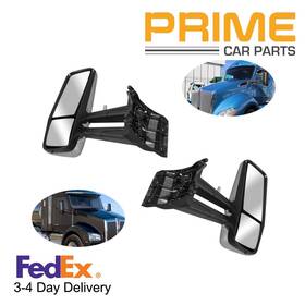 Ot001461 Prime Auto Set Of 2 New Mirror Lh And Rh Side Power Heated With Arm Fits Kenworth T680 T880