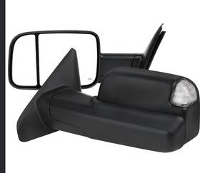 Ram / Mopar 840342700318 Heated Power Mirrors For 2002-2009 Dodge 1500 2500 3500 Pickup Trucks