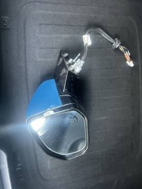 Pt00000478-j Rivian Nice 2022 2023 2024 R1t R1s Right Passenger Mirror Blue Camera Oem