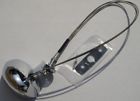 Rm70echl Mopar Reproduction Cuda Challenger Left Rallye Mirror Chrome New Rally