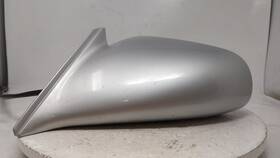 128-02345 Saab 95 Driver Left Side View Power Door Mirror Silver Bn7ea