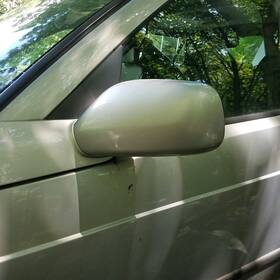 4607750 Saab Mirror 1999-2002 9-5 95 Left Power Sedan Wag Silver See Details