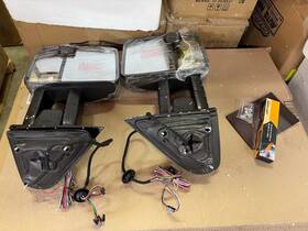 Sanooer Sn-bc5514-sdbp-5328 Open Boxpower Fold Switchback Tow Mirror Power Heated For Chevy Silverado Sierra