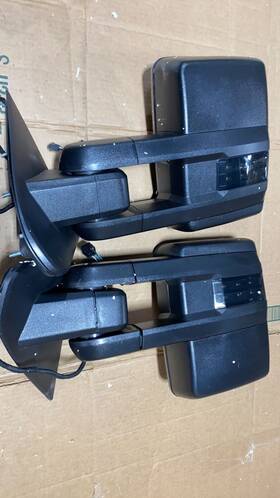 Sn-pbc5514-sdb Sanooer Used Switchback Black Power Fold Tow Mirrors For 14-2019 Chevy Silverado Sierra Sn-pbc5514-sdb Sanooer Used Switchback Black Power Fold Tow Mirrors For 14-2019 Chevy Silverado Sierra