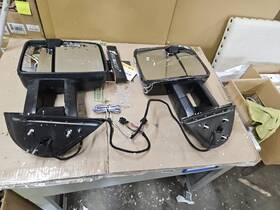 Sn-pbdc5507-sdb Sanooer Used Switchback Towing Mirrors Painted For 2007-2014 Chevy Silverado Sierra