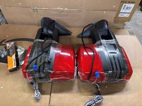 Sanooer Sn-prc5503-sdb Used Red Tow Mirrors For 2003-2006 Chevy Silverado Gmc Sierra 1500 2500hd 3500