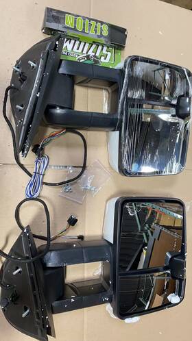 Sn-pwc5507-sdb Sanooer Used Item White Switchback Tow Mirrors For 2007-2014 Chevy Silverado Gmc Sierra Sn-pwc5507-sdb Sanooer Used Item White Switchback Tow Mirrors For 2007-2014 Chevy Silverado Gmc Sierra