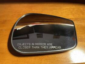 48ztys39 Scion Right Door Mirror Glass For Frs 2013 2014 2015 2016 Used No Scratches