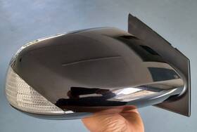 87910-52740-c0 Scion 2006 06 Xa X Right Passenger Side View Power Door Mirror Black Turn Signal