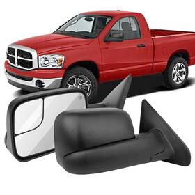 Sc05075it502tu Scitoo Driver Side Power Heated Tow Mirror For 02-08 Dodge Ram 1500 /03-09 2500 3500