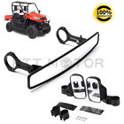 Se-utv-001 002-bk Breakaway Side Rear View Mirrors Set For Utv 679042520403