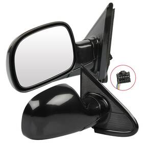 Sdp82982b323t Speedyparts4u Power Mirrors Ch1321204 For 2001-07 Dodge/chrysler Voyager Left Right Side Black